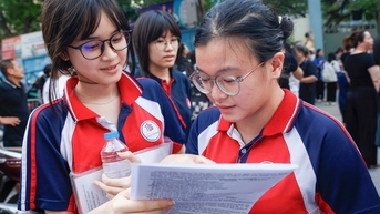Gợi ý giải bài thi môn toán vào lớp 10 của Hà Nội