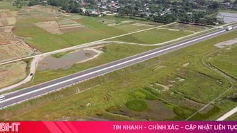 Trạm dừng nghỉ cao tốc Diễn Châu - Bãi Vọt ở Hà Tĩnh vẫn "án binh bất động"