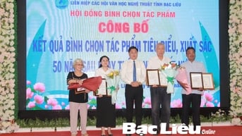 Nhà báo với Giải thưởng văn học - nghệ thuật Cao Văn Lầu