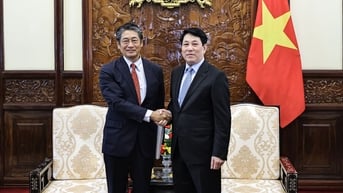 Chủ tịch nước Lương Cường tiếp Đại sứ Nhật Bản