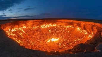 Ngọn lửa ở "cổng địa ngục" cháy ngùn ngụt suốt 50 năm đang tắt dần