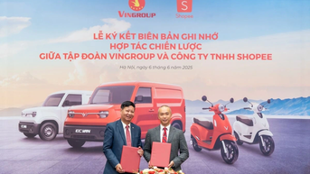 Vingroup và Shopee hợp tác chiến lược phát triển hạ tầng thương mại điện tử