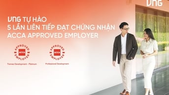 Tin tức doanh nghiệp-VNG Vinh Dự 5 Năm Liên Tiếp Được Công Nhận Là “ACCA Approved Employer”