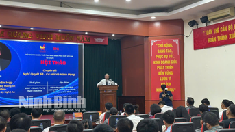 Hội Doanh nhân trẻ tổ chức Hội thảo chuyên đề “Nghị quyết 68 - Cơ hội và hành động cho doanh nghiệp địa phương”
