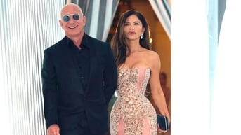 Lauren Sánchez gây sốt khi mặc váy bó sát gợi cảm, đính 175.000 viên pha lê