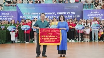 1.000 VĐV tranh tài hấp dẫn tại giải khiêu vũ, dân vũ thể thao toàn quốc