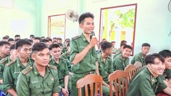 ĐỐI THOẠI DÂN CHỦ BỘ ĐỘI BIÊN PHÒNG TỈNH Giải quyết vướng mắc, nâng cao chất lượng huấn luyện