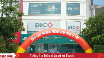 BIDV khai trương phòng giao dịch Lê Lợi tại địa điểm mới