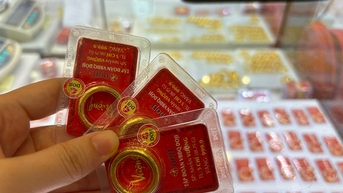Giá vàng hôm nay (10-7): Vàng miếng, vàng nhẫn...