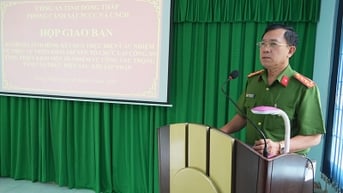 Triển khai một số nhiệm vụ công tác trọng tâm sau sáp nhập tại Phòng Cảnh sát phòng cháy, chữa cháy và cứu nạn cứu hộ