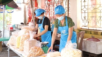 Mô hình "Chợ bảo đảm an toàn thực phẩm": Xây dựng nếp sống văn minh thương mại