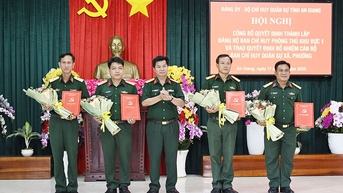 Thành lập nhiều đảng bộ trực thuộc Đảng bộ Quân sự tỉnh