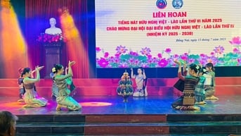 30 chi hội, liên chi hội hữu nghị Việt Nam - Lào tỉnh Đồng Nai tham gia Liên hoan Giai điệu hữu nghị lần thứ 6