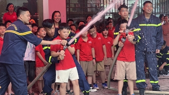 Tập huấn kiến thức phòng cháy, chữa cháy và cứu nạn, cứu hộ