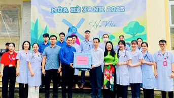 Chương trình Mùa hè Xanh năm 2025 tại xã Kiến Thiết