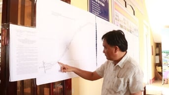 Công bố dự thảo phương án bồi thường, hỗ trợ tái định cư thực hiện dự án Đường tỉnh 827E tại xã Tân Trụ
