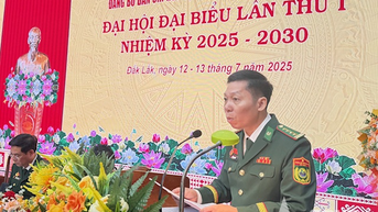 Đảng bộ Ban Chỉ huy Bộ đội Biên phòng tỉnh Đắk Lắk tổ chức thành công Đại hội đại biểu nhiệm kỳ 2025-2030