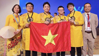 Lần đầu tiên học sinh Việt Nam giành 4 huy chương vàng Olympic hóa học quốc tế