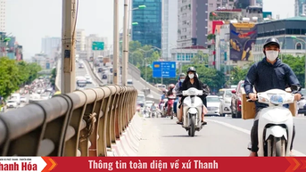 Thanh Hóa: Nắng nóng kéo dài trong 3 ngày tới, chiều tối có mưa dông bất ngờ