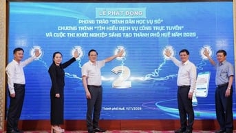 Thành phố Huế phát động phong trào “Bình dân học vụ số”, chương trình “Tìm hiểu dịch vụ công trực tuyến” và cuộc thi Khởi nghiệp sáng tạo năm 2025