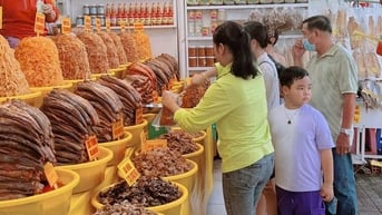 Chợ mắm - nét độc đáo vùng biên