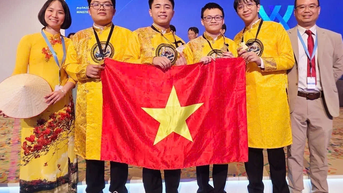 Học sinh Việt Nam giành 4 Huy chương vàng Olympic hóa học quốc tế