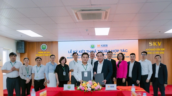 SHB Chi nhánh Nghệ An ký kết hợp tác với Trường Đại học Sư phạm Kỹ thuật Vinh