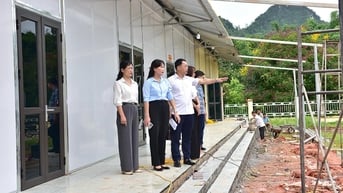 Đoàn công tác số 20 của Ban Thường vụ Tỉnh uỷ làm việc với xã Đảng uỷ xã Yên Nguyên
