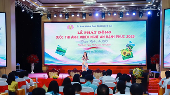 Phát động cuộc thi ảnh, video “Nghệ An hạnh phúc - Happy Nghệ An 2025”
