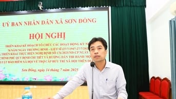Xã Sơn Đồng triển khai nhiều hoạt động tri ân người có công, gia đình chính sách