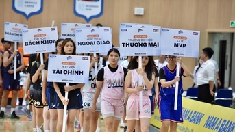 Khai mạc GMB League 2025: Sân chơi chuyên nghiệp đầu tiên cho HSSV yêu bóng rổ
