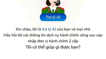Ra mắt trợ lý ảo hành chính công trên VNeID
