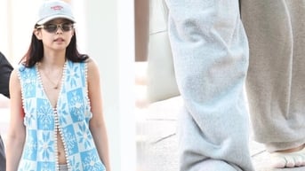 Jennie gây tranh cãi vì mang dép “5 ngón” như đi chân trần tại sân bay