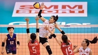 Bóng chuyền nữ Việt Nam thắng áp đảo U21 Bauru, giành vé đi tiếp