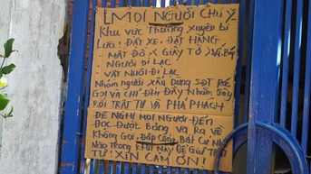 Lạ lùng "hẻm bom hàng" khiến shipper khốn khổ, người dân buộc phải cảnh báo