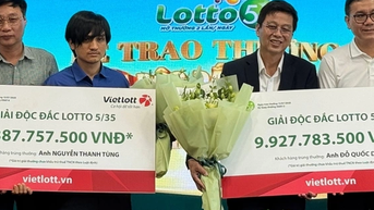 Lí do hai người nhận giải độc đắc Vietlott không đeo mặt nạ khi nhận thưởng