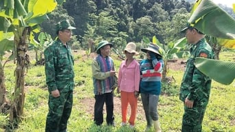 Gắn bó tình đoàn kết quân - dân