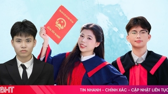 Lớp học ở Hà Tĩnh có 3 thủ khoa trong kỳ thi tốt nghiệp THPT