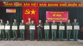 Bộ đội Biên phòng tỉnh Gia Lai bế giảng khóa huấn luyện chiến sĩ mới