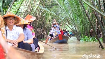 Thới Sơn khảo sát, phát triển cụm du lịch cộng đồng theo chuỗi giá trị