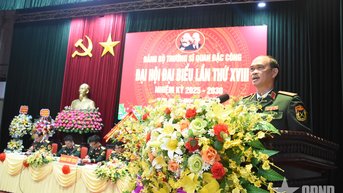 Trường Sĩ quan Đặc công tổ chức Đại hội đại biểu lần thứ XVIII nhiệm kỳ 2025-2030