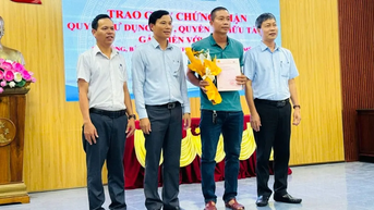 Phường Thủy Xuân – địa phương đầu tiên ở TP Huế cấp mới Giấy chứng nhận quyền sử dụng đất