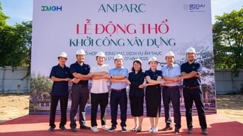 Động thổ tổ hợp thương mại - dịch vụ - ẩm thực ANPARC tại An Cựu City, TP. Huế