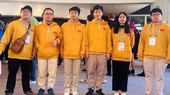 Bài toán hình duy nhất trong đề Olympic toán quốc tế là của giáo viên Việt Nam