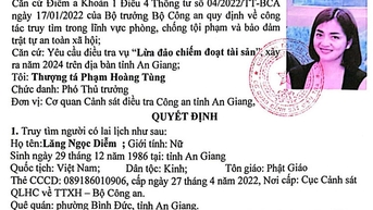 An Giang: Truy tìm người liên quan vụ “Lừa đảo chiếm đoạt tài sản”