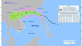 Cảnh báo bão số 3 WIPHA di chuyển nhanh, vùng ảnh hưởng rộng, từ ngày 20/7 có mưa to đến rất to ở các tỉnh Bắc Bộ, Thanh Hóa, Nghệ An và Hà Tĩnh