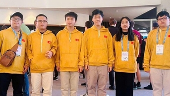 សិស្ស​វៀតណាម​ឈ្នះ​មេដាយ​៦​គ្រឿង​ក្នុង​ព្រឹត្តិការណ៍​អូឡាំពិក​គណិតវិទ្យា​អន្តរជាតិ