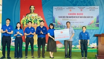 Ra quân Chiến dịch thanh niên tình nguyện hè và Kỳ nghỉ hồng năm 2025 tại xã Minh Tâm - Báo Cao Bằng điện tử