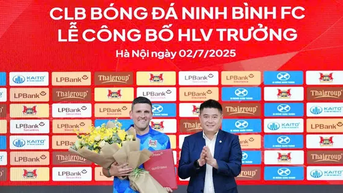 Ninh Bình FC bổ nhiệm HLV Gerard Albadalejo cho mùa giải 2025/26