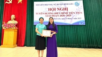 Cán bộ Hội phụ nữ tiêu biểu